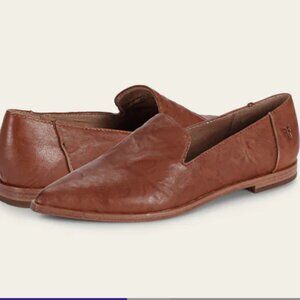 Frye Kenzie Venetian Flat Women - Cognac Size 8.5